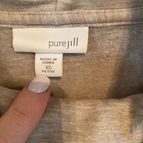 J Jill Pure Jill Beige Funnel Neck Sweater size XS - Picture 5 of 7